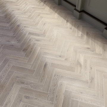 Woca Bespoke Herringbone - Woodcraft Flooring